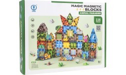 Magnetic Blocks Set 116 pcs.