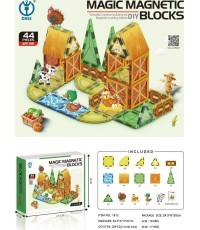 Farm Magnetic Block Set 44pcs.