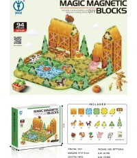 Farm Magnetic Block Set 94pcs.