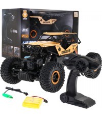 Радиоуправляемая машина Crawler R/C MONSTER 1:18, золотистая