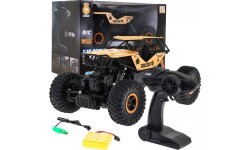 Радиоуправляемая машина Crawler R/C MONSTER 1:18, золотистая
