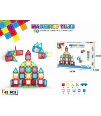 Magnetic Blocks Set 45 pcs.