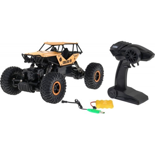Радиоуправляемая машина Crawler R/C MONSTER 1:18, золотистая