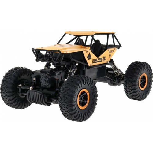 Nuotolinio valdymo automobilis Crawler R/C MONSTER 1:18, auksinis