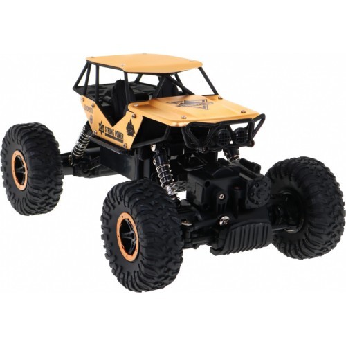 Nuotolinio valdymo automobilis Crawler R/C MONSTER 1:18, auksinis