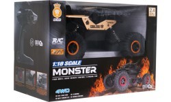 Радиоуправляемая машина Crawler R/C MONSTER 1:18, золотистая
