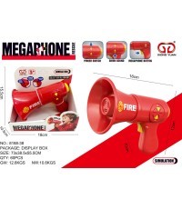 Мегафон красный