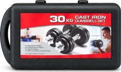 Регулируемый набор чугунных гантелей FFiTKER® с сумкой - 30kg