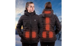 Moteriška šildoma striukė W-TEC HEATborg Lady - Rožinė