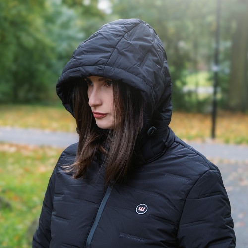 Moteriška šildoma striukė W-TEC HEATborg Lady - Rožinė