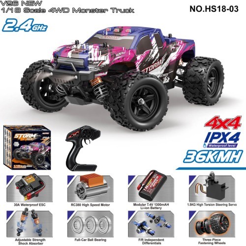R/C 2.4GHz STORM car