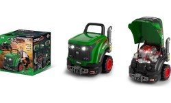 Игровой набор с зелёным трактором «Маленький механик»
