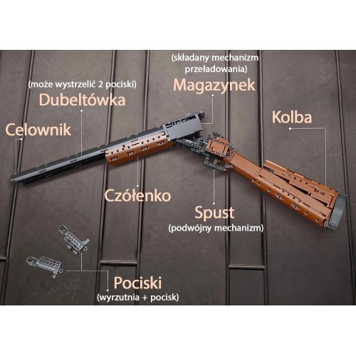 Šautuvo konstruktorius, 1054 d.