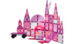 Pink Princess Magnetic Blocks Set 58 pcs.