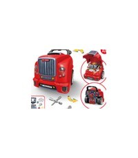 Workshop for a young mechanic red