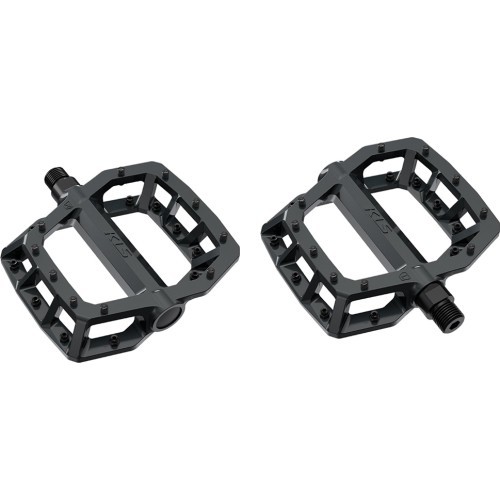 Pedalai KELLYS FLAT 50 BB 023 // aliuminiai (juodi)