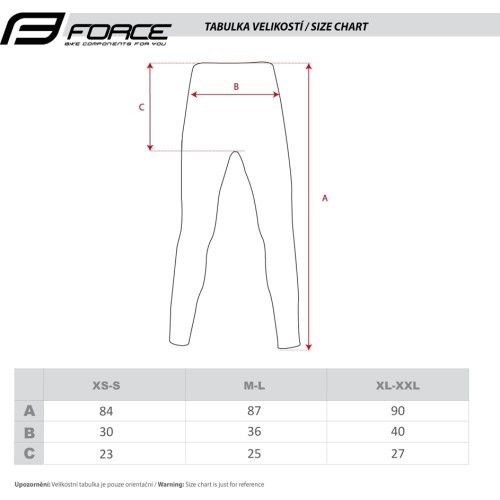 FORCE Frost Underwear Shorts // size: XL-XXL (black)