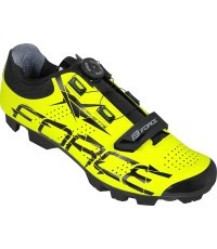 FORCE MTB Crystal Shoes // size: 42, Clip-In, MTB (fluorescent)