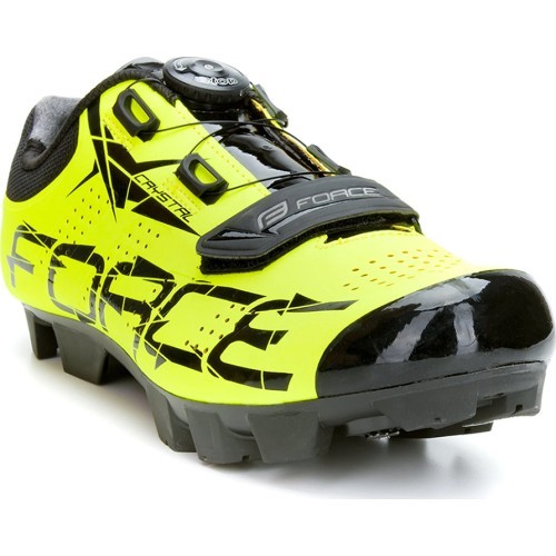 Batai FORCE MTB Crystal  // dydis: 42, Clip-In, MTB (fluorescentinė)