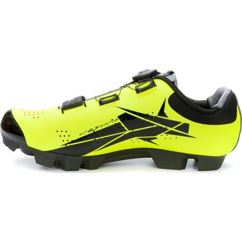 FORCE MTB Crystal Shoes // size: 42, Clip-In, MTB (fluorescent)