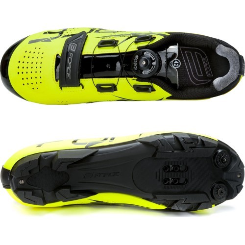Batai FORCE MTB Crystal  // dydis: 42, Clip-In, MTB (fluorescentinė)