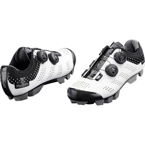Обувь FORCE MTB Points Lady, размер 37, Clip-In, MTB (белый/черный)