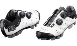 FORCE MTB Points Lady Shoes, size 37, Clip-In, MTB (white/black)