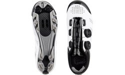 FORCE MTB Points Lady Shoes, size 37, Clip-In, MTB (white/black)