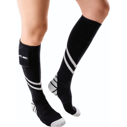Heated Knee Socks W-TEC Tarviso - Khaki