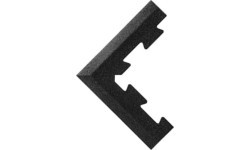 Fitker RR gimnastikos kilimėlio kampas 450x135x15 puzzle juodas