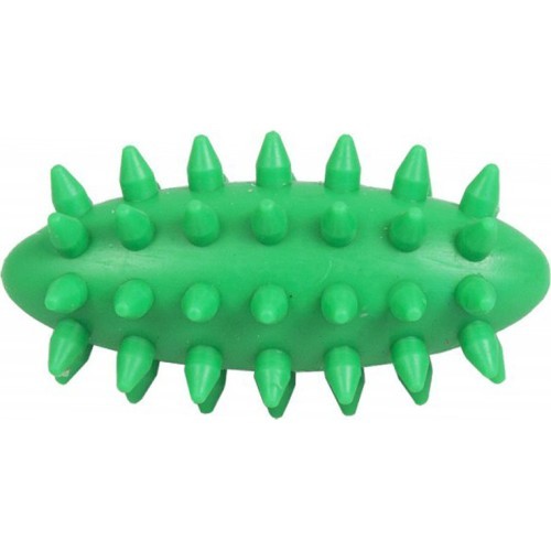 JAKOBS Massage egg with spikes hedgehog small 7 cm green