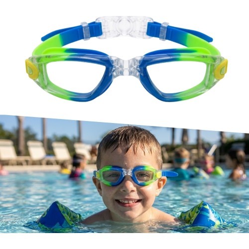 Детские очки для плавания inSPORTline Aquanino - Blue-Green