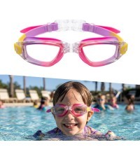 Детские очки для плавания inSPORTline Aquanino - Pink-purple