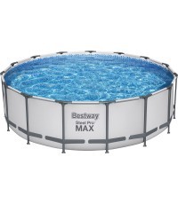 Bestway swimming pool set Steel Pro Max 457 grey