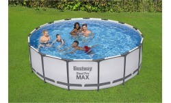 Bestway baseino komplektas Steel Pro Max 457, pilkas