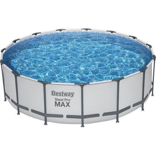 Bestway baseino komplektas Steel Pro Max 457, pilkas