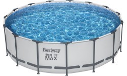 Bestway swimming pool set Steel Pro Max 457 grey