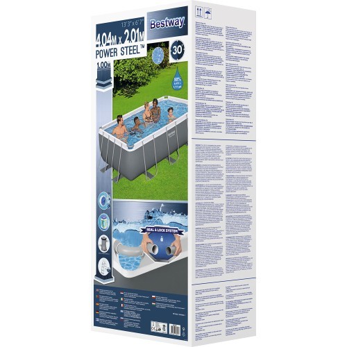 Комплект бассейна Bestway Steel Pro 404 x 201 x 100 см