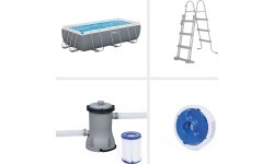 Комплект бассейна Bestway Steel Pro 404 x 201 x 100 см