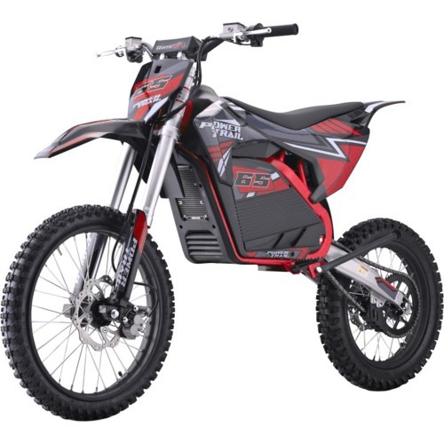 Электромобиль POWER TRAIL, красный