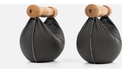 SwingBells Eiche ąžuolinių hantelių rinkinys - 8 kg