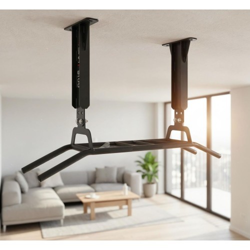 WALL & CEILING MOUNTED PULL-UP BAR FOR HOME GYM DD16 HMS FITNESS