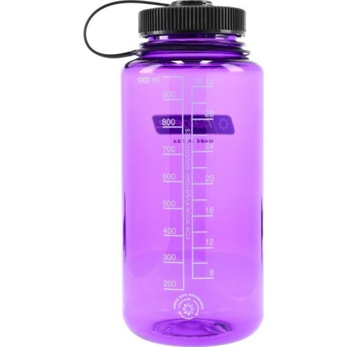 Nalgene Wide Mouth buteliukas, 1 l, violetinis