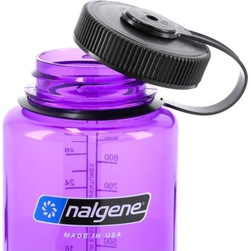 Бутылка Nalgene Wide Mouth 1 л, фиолетовая