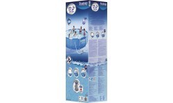 Бассейн с фильтрующим насосом Bestway Steel Pro
