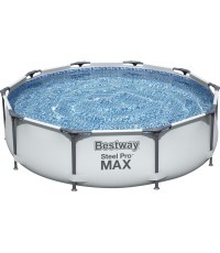 Pool With Filter Pump Bestway Steel Pro Max 3