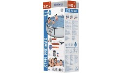 Baseinas su filtravimo siurbliu Bestway Steel Pro Max 3