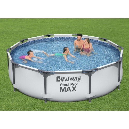 Бассейн с фильтрующим насосом Bestway Steel Pro Max 3