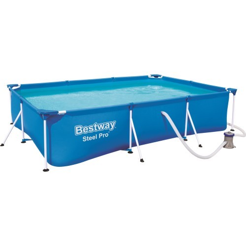 Бассейн с фильтрующим насосом Bestway Steel Pro