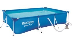 Pool With Filter Pump Bestway Steel Pro